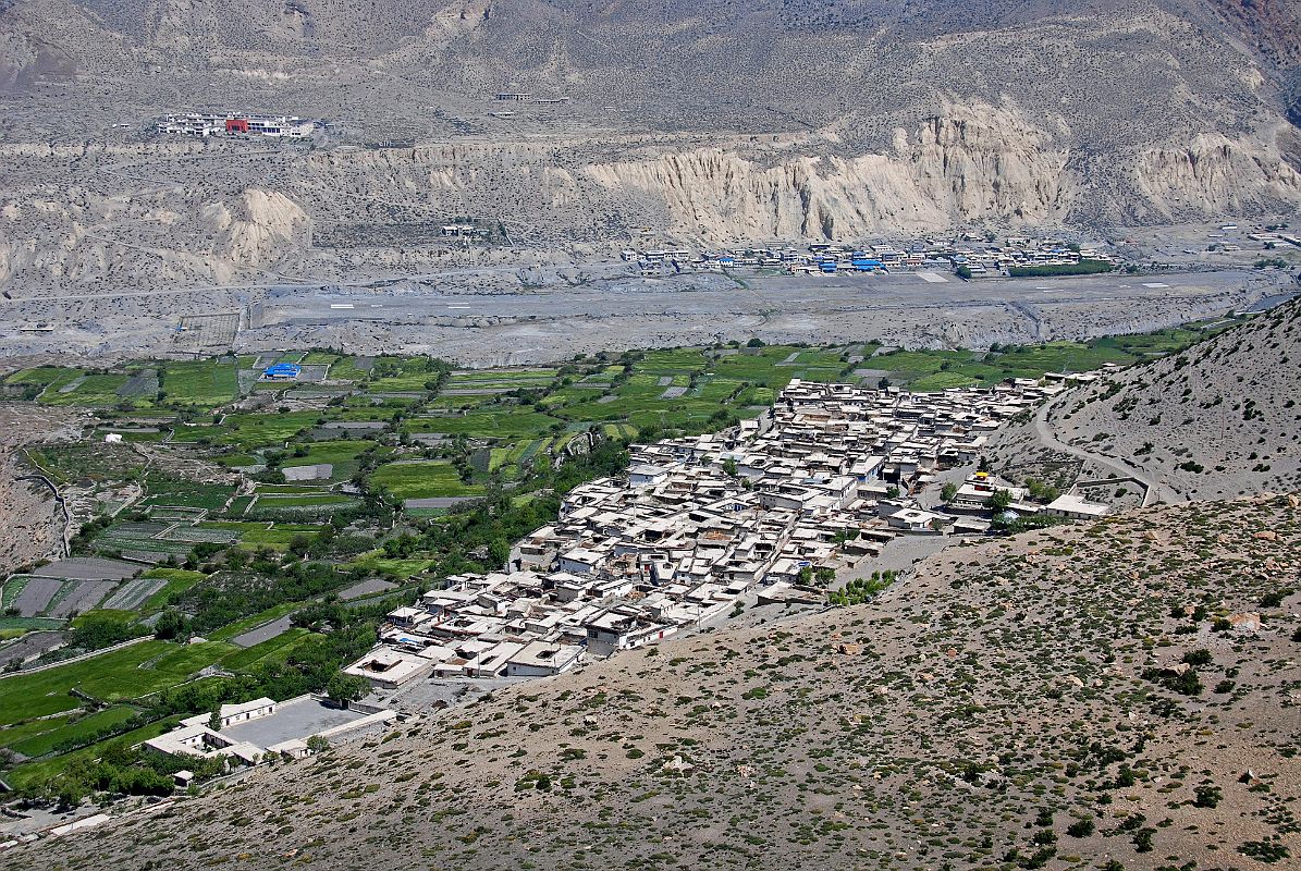 01 Thini And Jomsom From Trail Towards Mesokanto La 